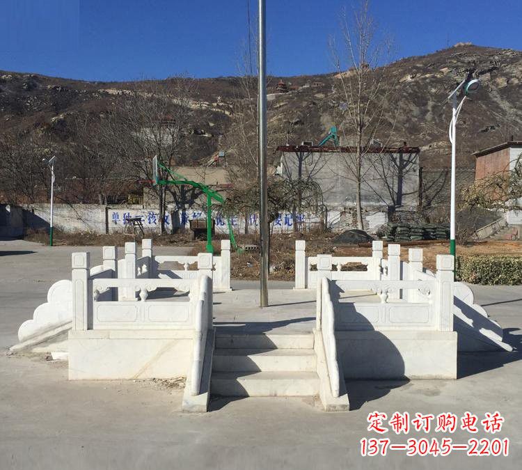 泰安汉白玉升旗台雕塑