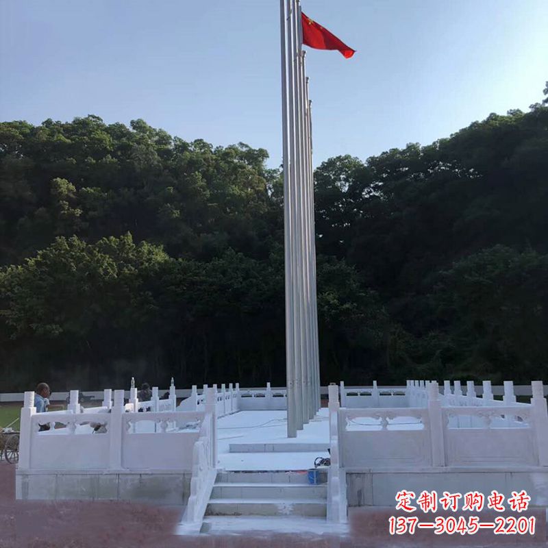 泰安中领雕塑是一家专业定制汉白玉石雕国旗台的…