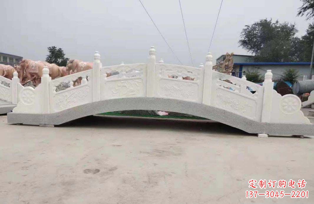 泰安汉白玉石桥雕塑