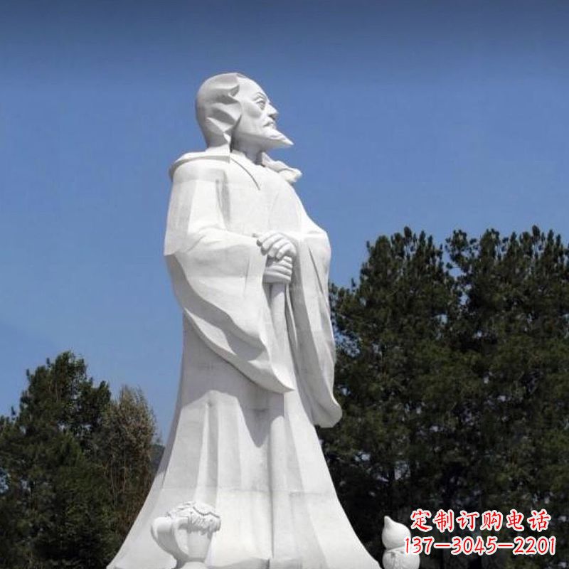 泰安拥有传奇品质的陶渊明石雕