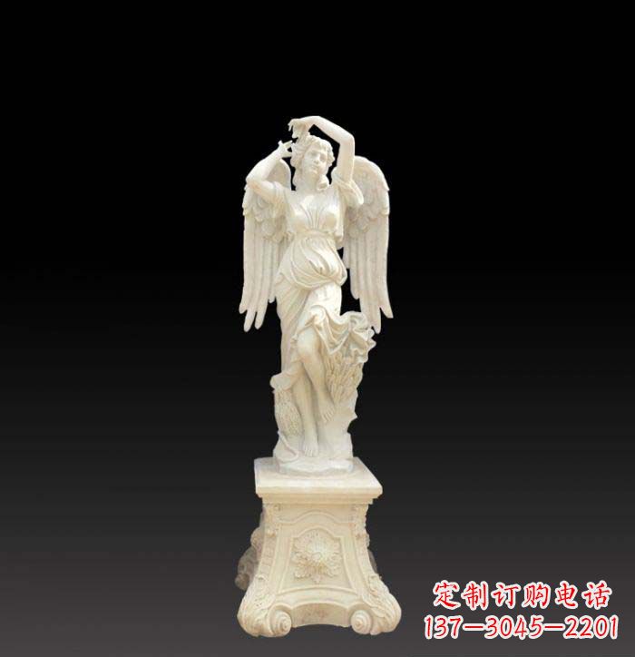 泰安天使石雕摆件,为您提供典雅之美