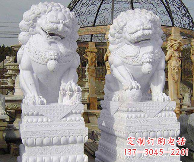 泰安历久弥新的狮子石雕