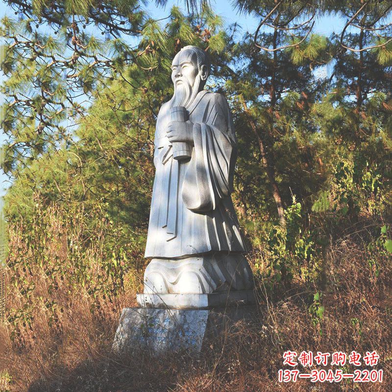 泰安传承中国传统文化,让古代名人雕像永驻心中