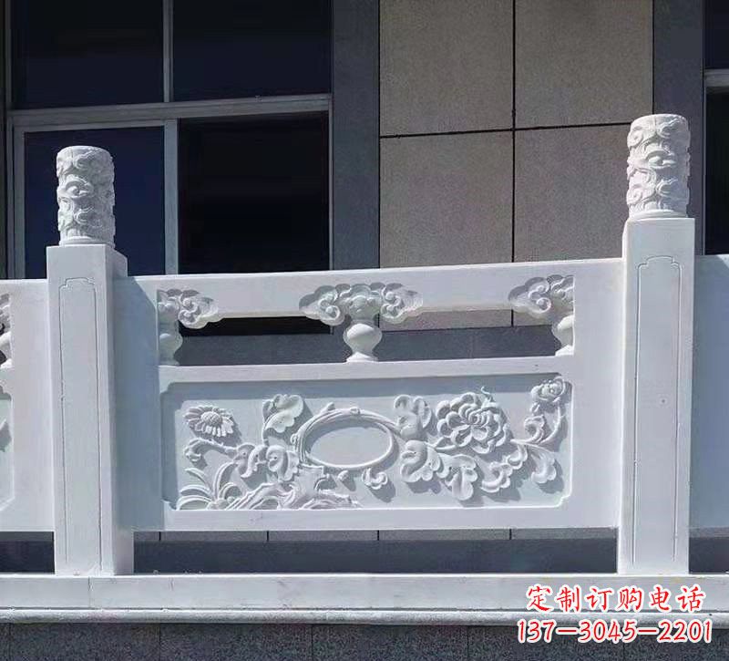 泰安汉白玉走廊栏板雕塑