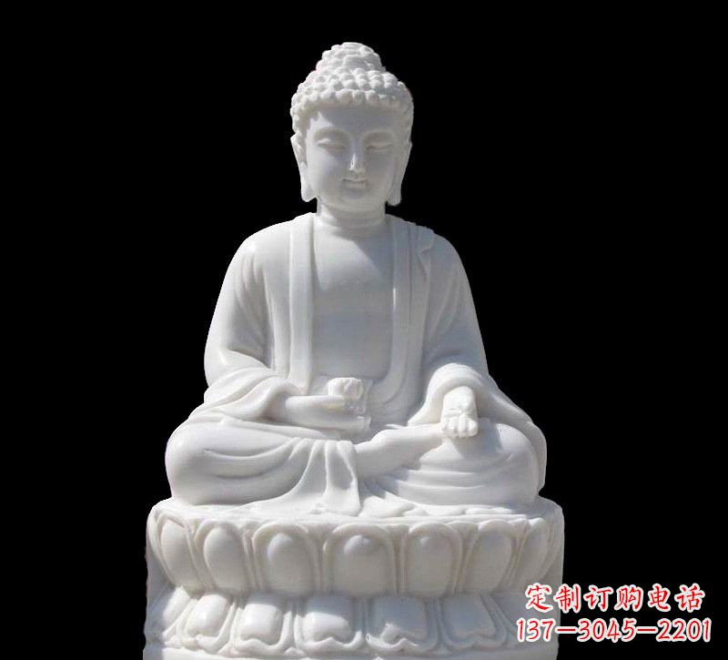 泰安高品质汉白玉如来雕塑