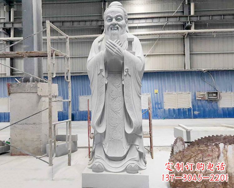 泰安合浦一中孔子雕像