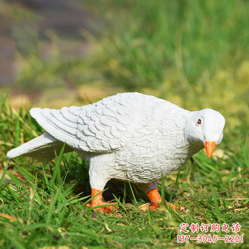 泰安中领雕塑:传递和平与爱的和平鸽雕塑