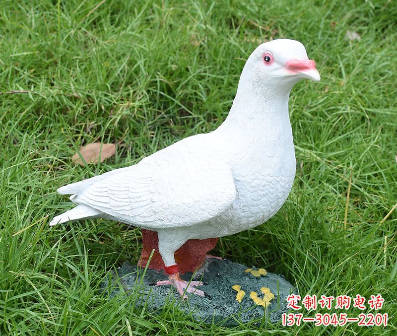 泰安全球纪念和平鸽雕塑