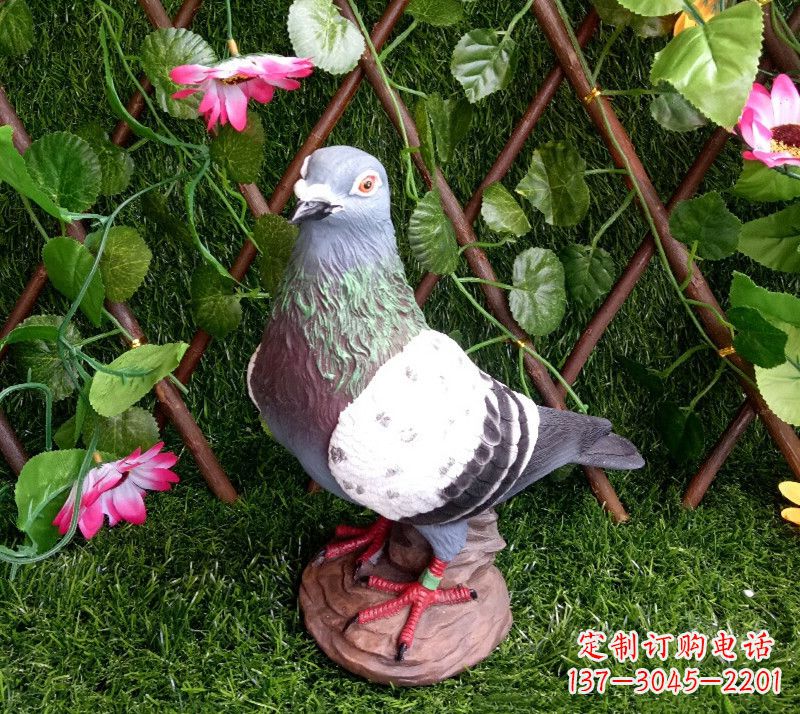 泰安和平里 和平鸽 雕塑