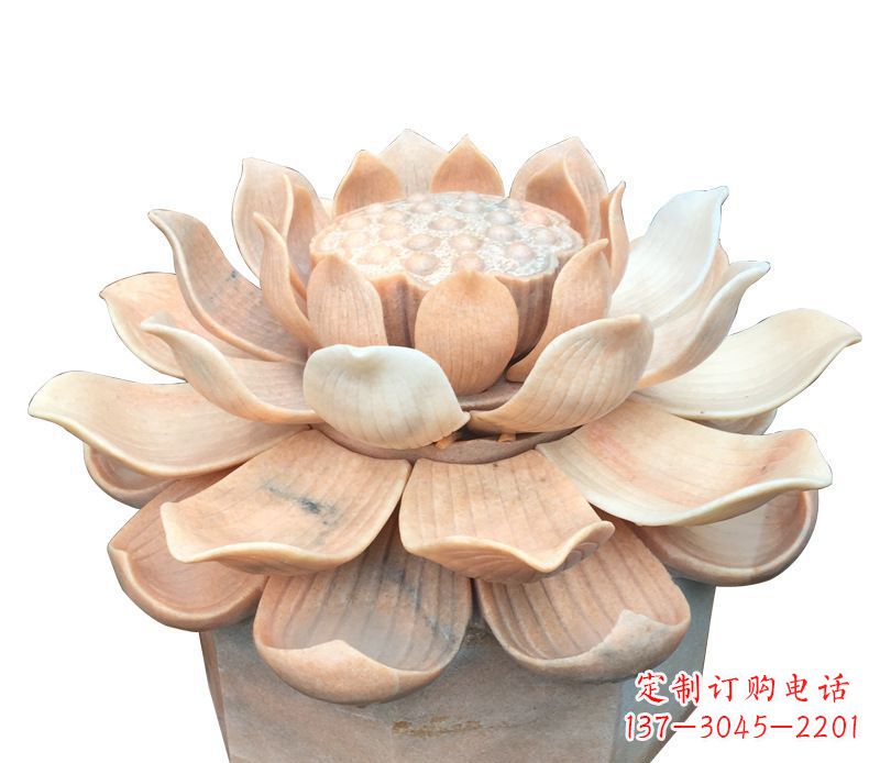 泰安荷花石雕,让您的家居更有特色