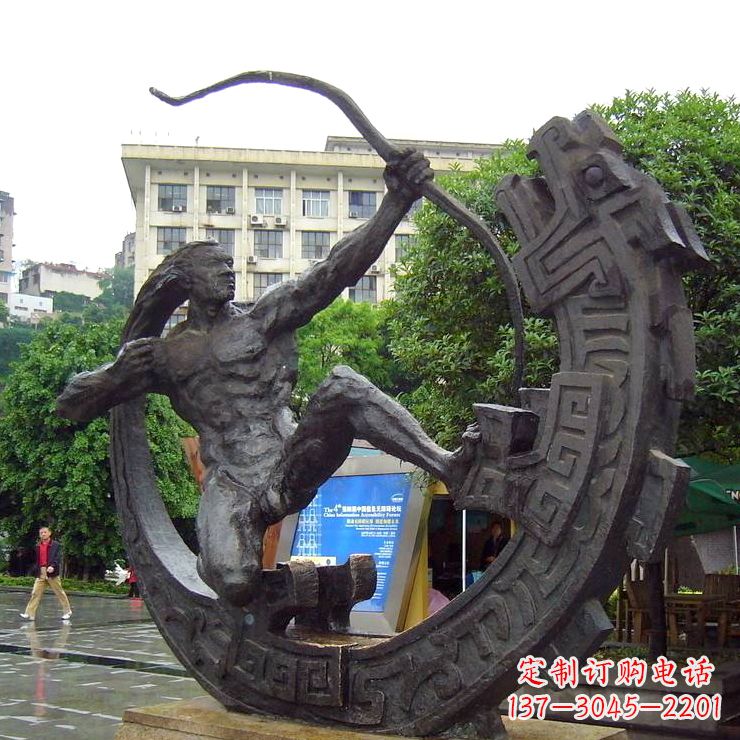 泰安传承古老神话,领略城市历史文化:后羿射日…