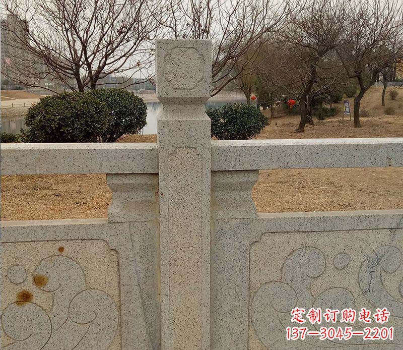 泰安户外大理石栏板石雕 (2)