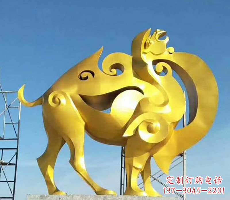 泰安精美骆驼雕塑——为你的空间增添独一无二的美感