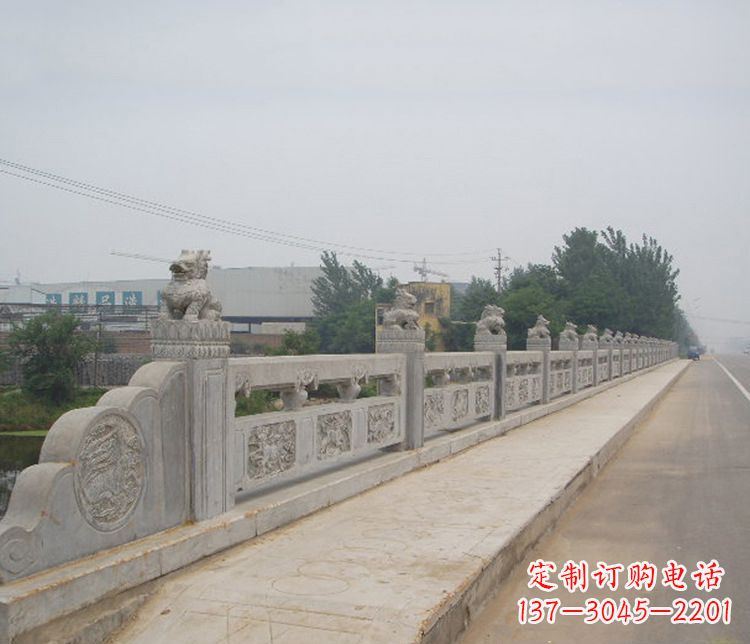 泰安专业的护城河大理石栏板石雕