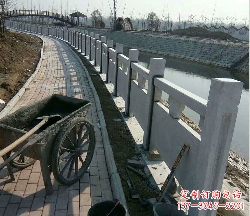 泰安精美大理石栏杆石雕