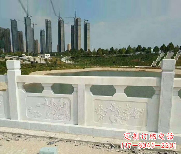 泰安护城河建筑石雕栏板 (2)