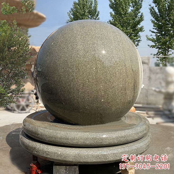 泰安花岗岩风水球