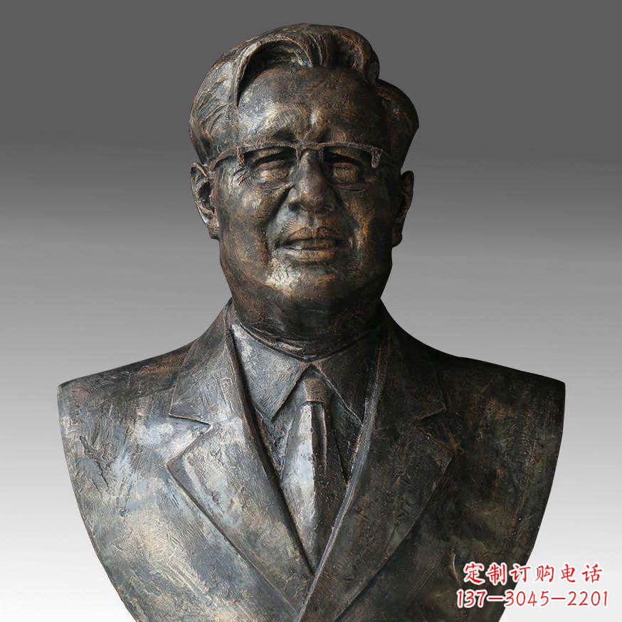 泰安以高质量铜雕制作华罗庚头像