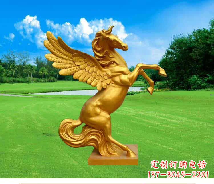 泰安黄铜马雕塑
