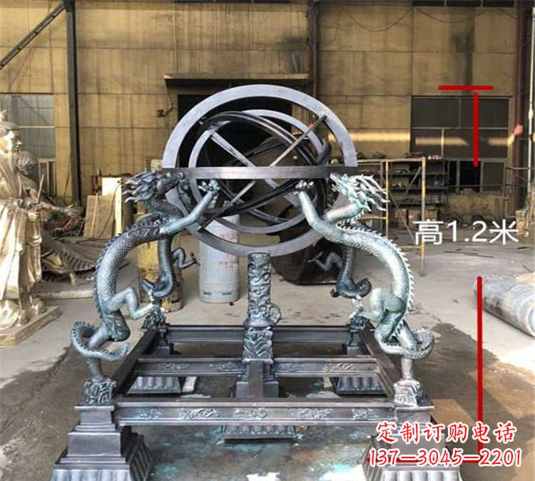 泰安浑天仪古代仪器校园景观雕塑