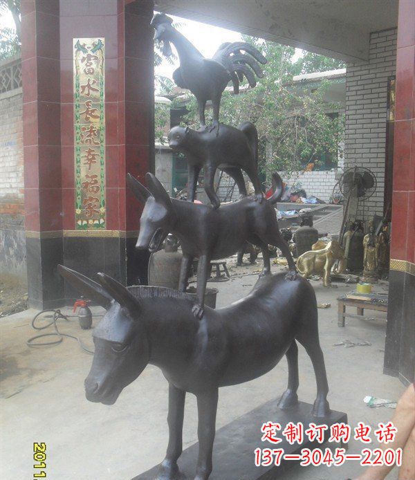 泰安中领雕塑是一家专业的动物雕塑定制厂家,专…