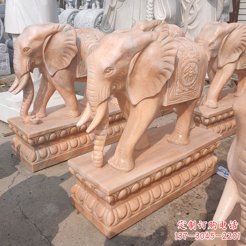 泰安中领雕塑:大象雕塑吉祥如意