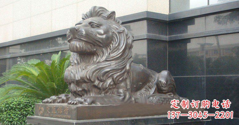 泰安中领雕塑-雕刻狮子铜雕定制