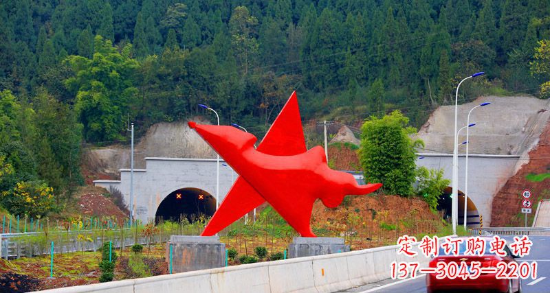 泰安不锈钢五角星雕塑——把美好变成珍藏