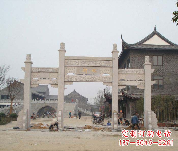 泰安石雕牌楼,让您的城市充满活力!