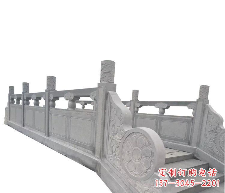 泰安中领雕塑精美的大理石栏板石雕