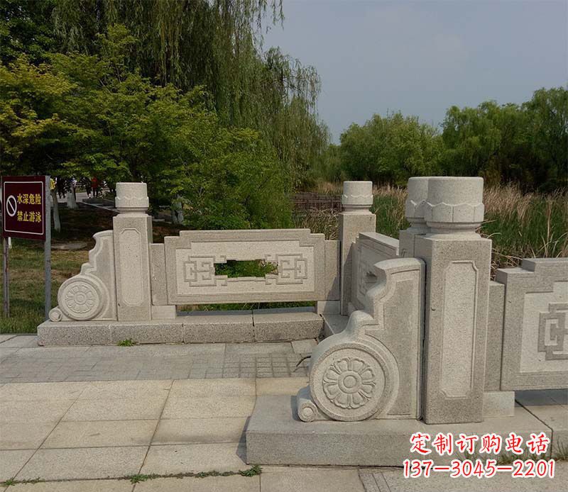 泰安景区大理石栏板石雕_1
