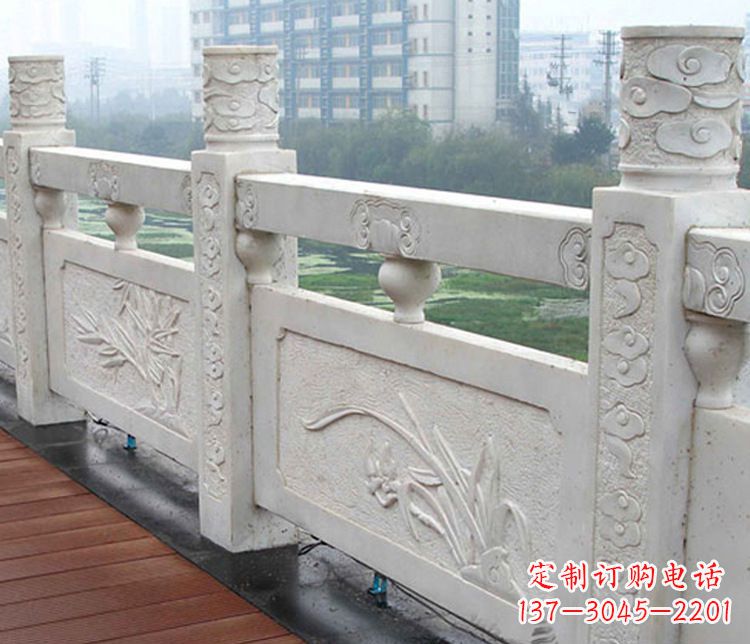 泰安精巧雕刻,优质大理石栏板石雕