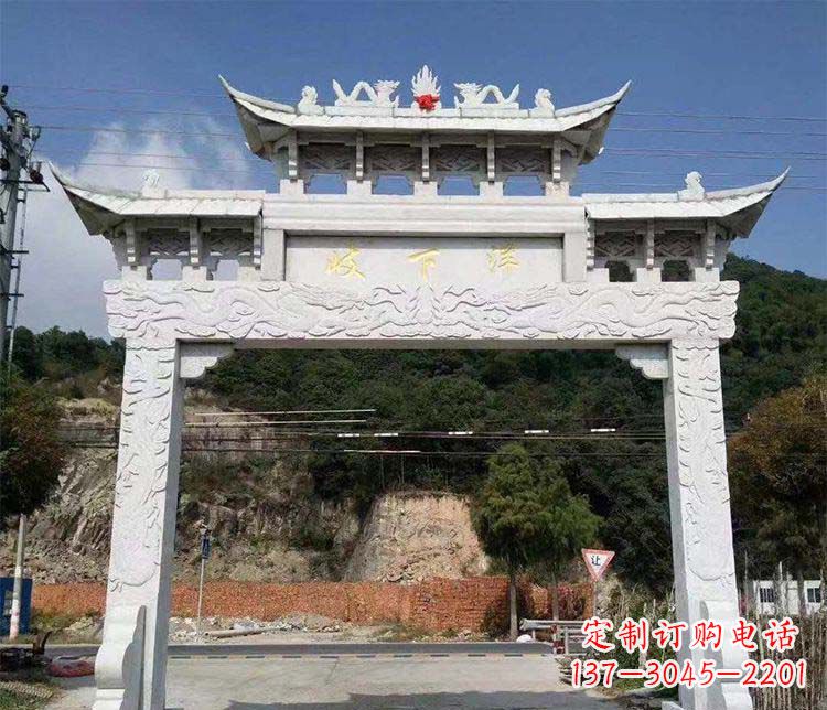 泰安中领雕塑是一家专注于牌坊雕塑设计与定制的…