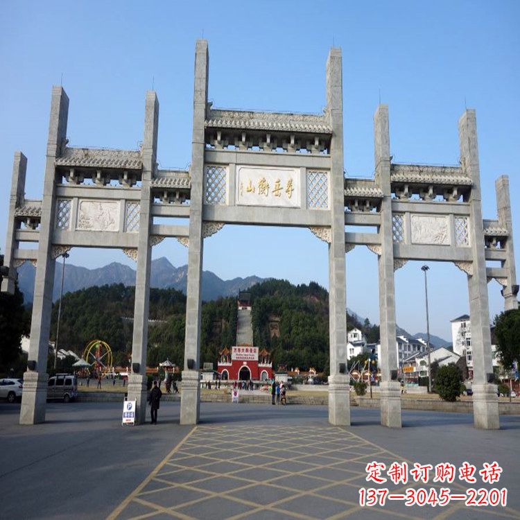 泰安牌坊石雕塑——精美、耐久、特色