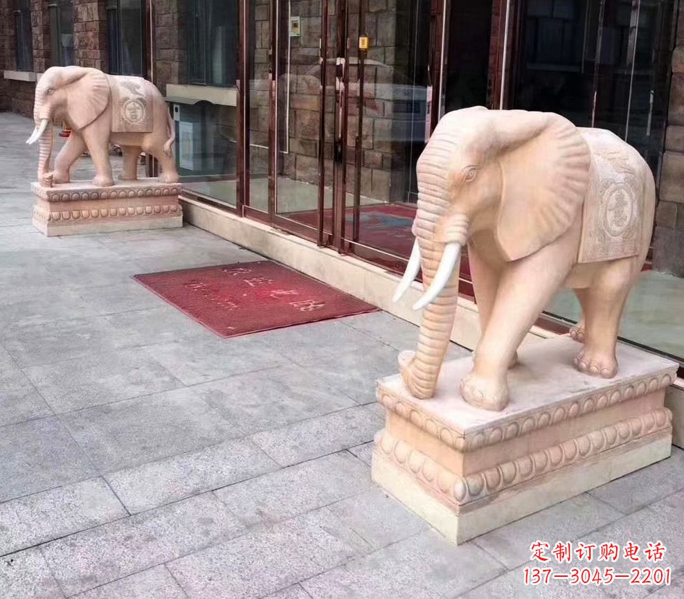 泰安中领雕塑--精美大象雕塑