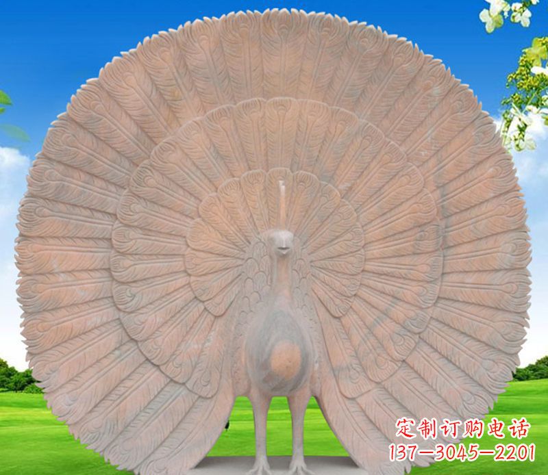 泰安专业手工孔雀雕塑提升空间艺术氛围