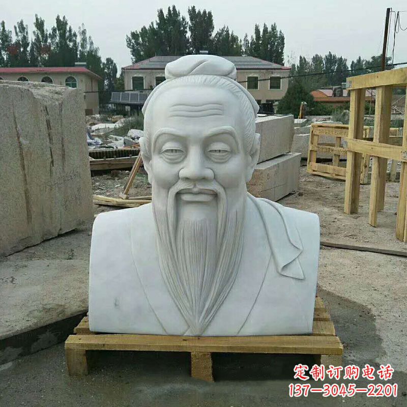 泰安精致孔子雕塑,欣赏传统文化风采