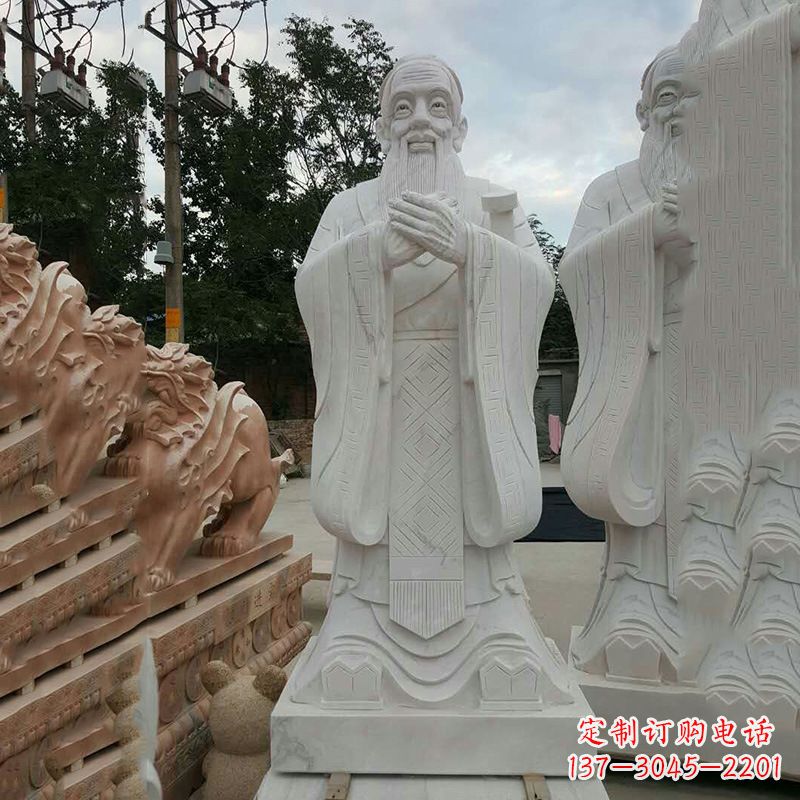 泰安志在孔子——领雕塑定制孔子雕像