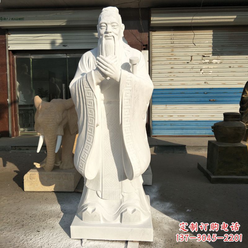 泰安孔子雕塑--中领雕塑定制