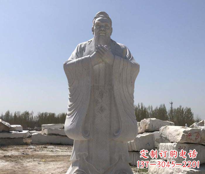 泰安中领雕塑|传承古代精神:孔子雕塑