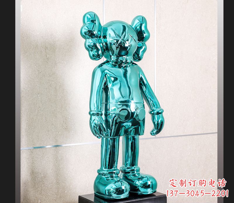 泰安中领雕塑不锈钢机器人雕塑