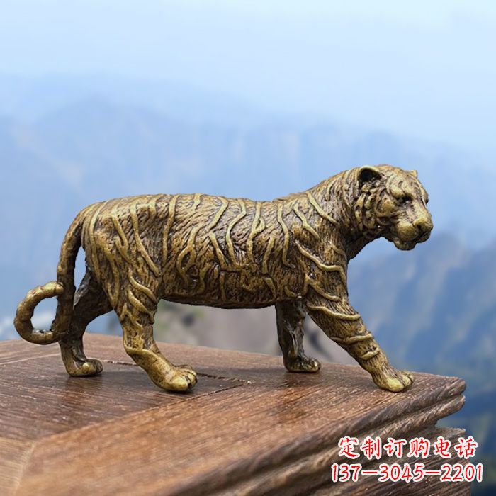 泰安中领雕塑推出的复古铜老虎雕塑，为您带来古…