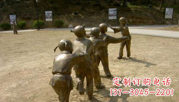 泰安珍贵传统,中领雕塑老鹰抓小鸡铜雕