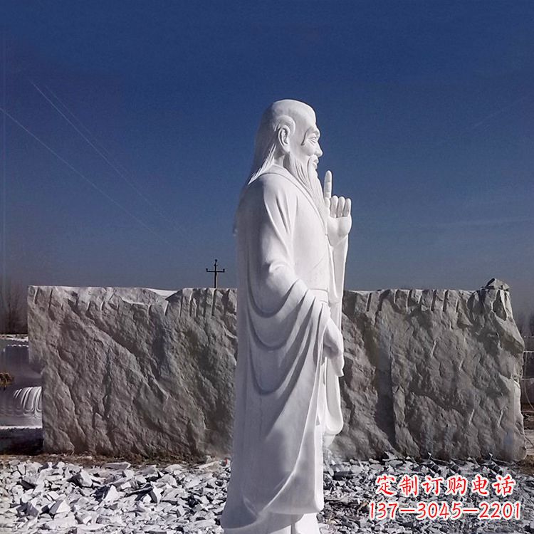 泰安精美老子雕塑,充满哲学精髓
