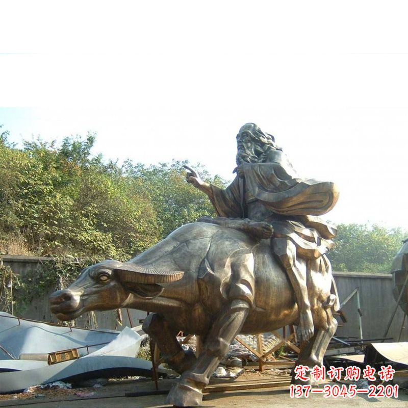 泰安绽放老子雕像的传统文化魅力