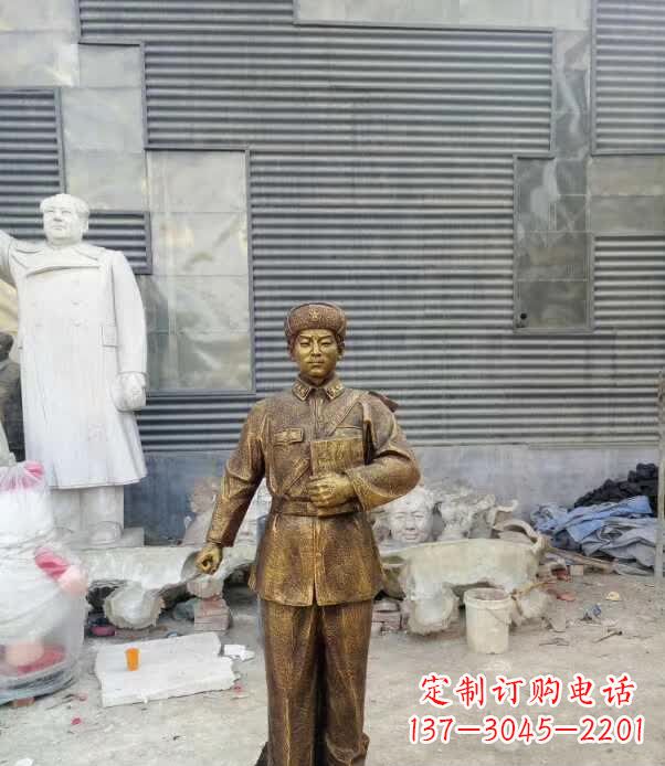泰安雷锋雕塑,传承志愿精神