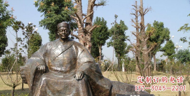 泰安中领雕塑以古代名人铜雕艺术为主要产品,秉…