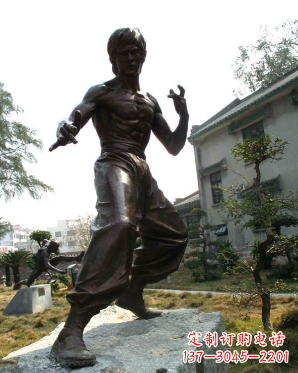 泰安专业定制李小龙铜雕