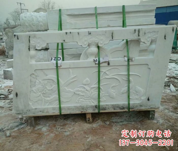 泰安高端汉白玉栏板雕塑,精致装点你的空间
