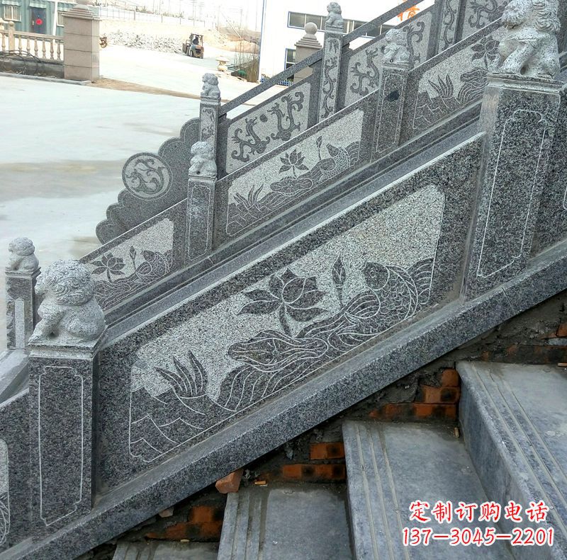 泰安青石栏板雕塑—精湛工艺的完美展示